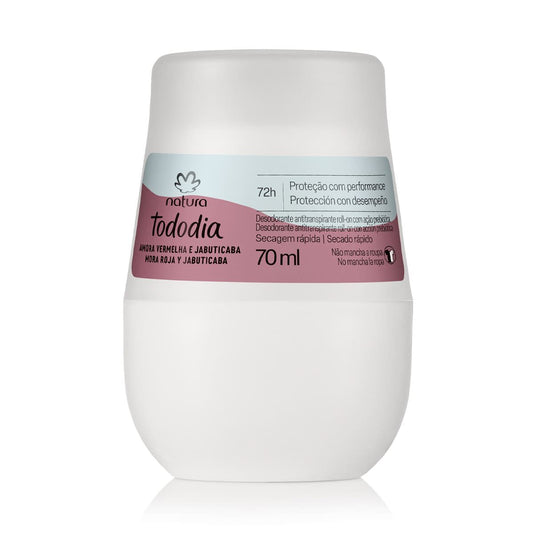 Tododia Red Berries & Jabuticaba Antiperspirant Roll-On