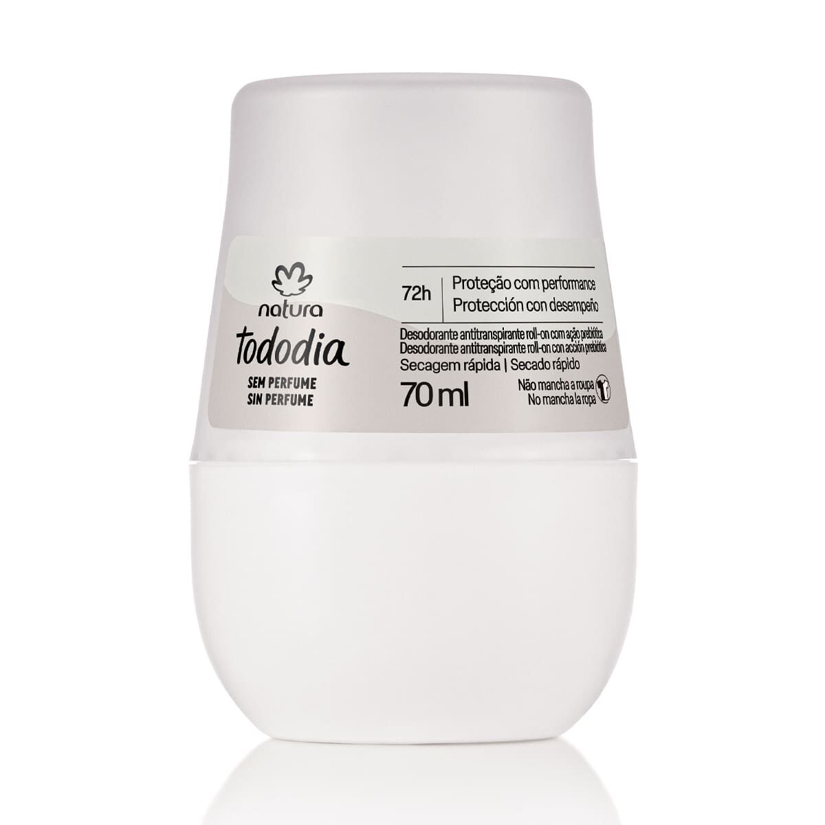 Tododia Fragrance-Free Roll-On Antiperspirant Deodorant