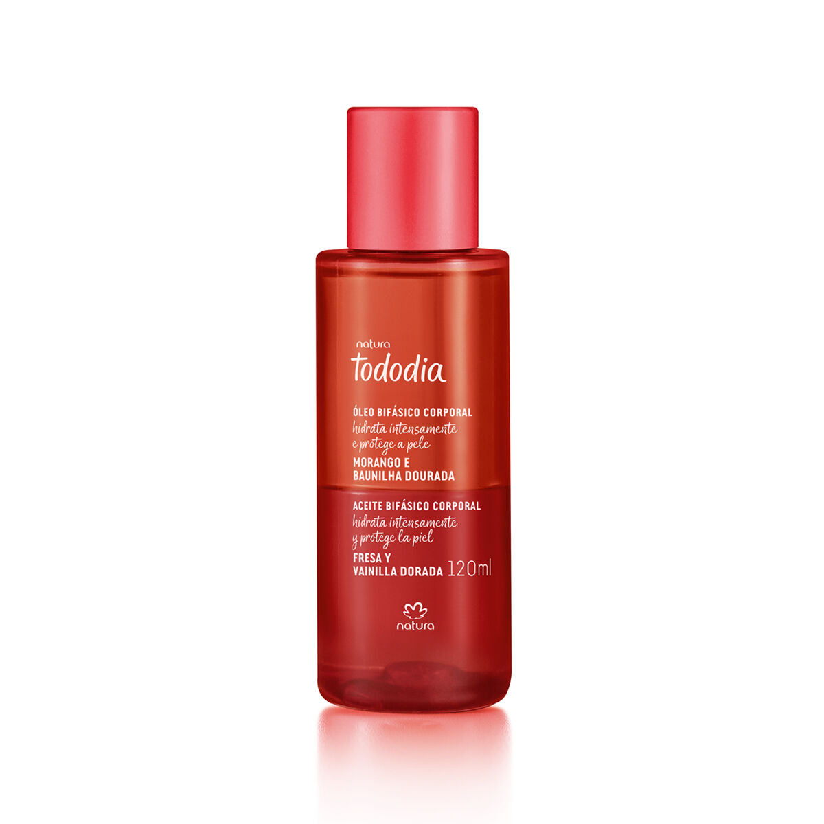 Tododia - Strawberry & Golden Vanilla Bi-Phase Body Oil 120ml