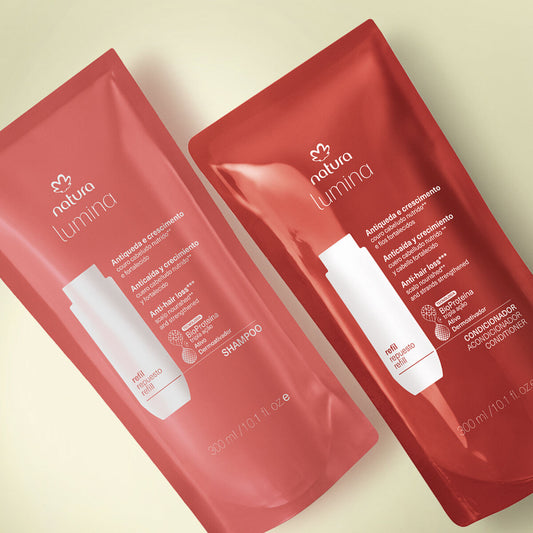 Lumina Anti-Hair Loss & Growth Shampoo and Conditioner Refill Set