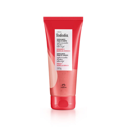 TODODIA - Strawberry and Golden Vanilla Body Scrub