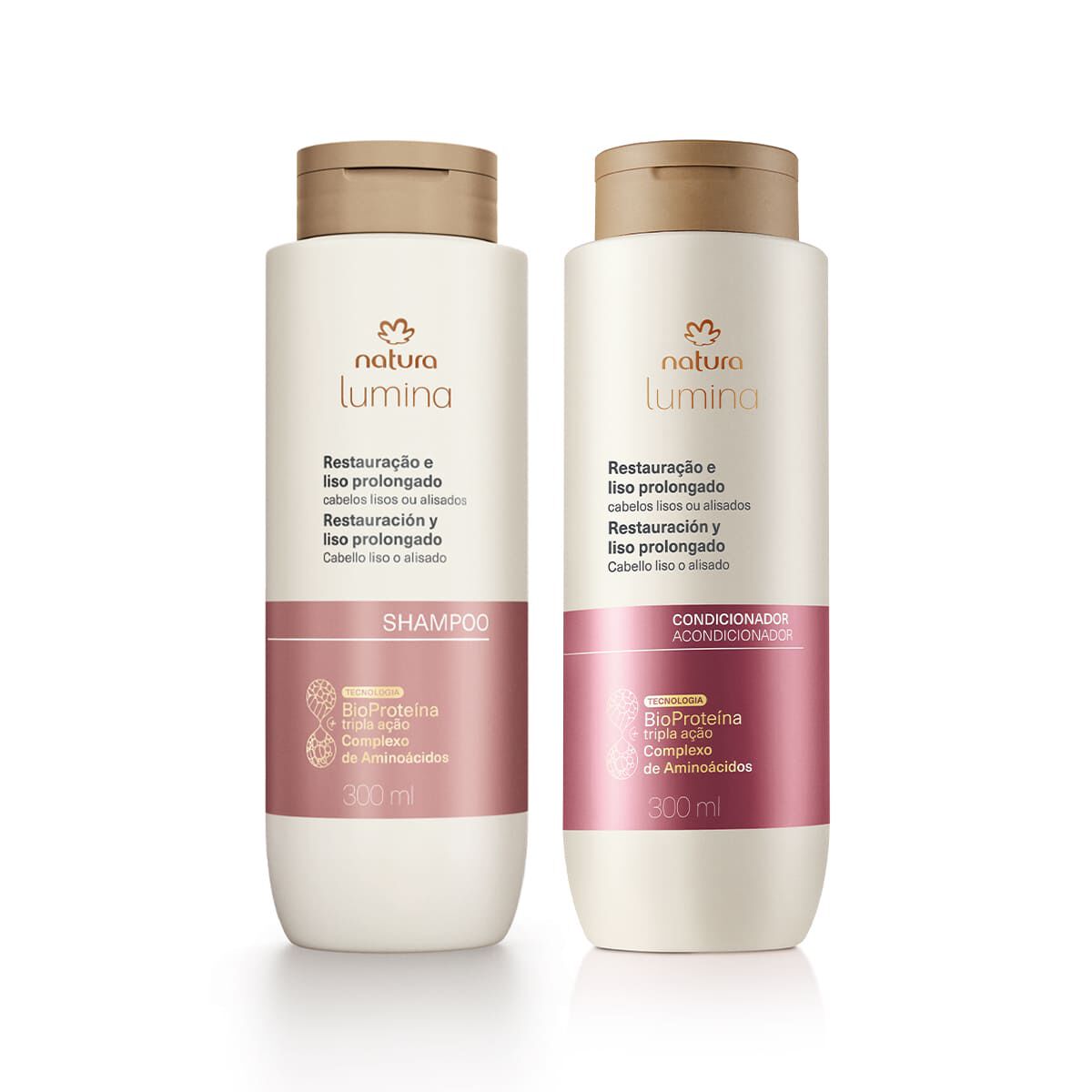 Lumina Restoration & Long-Lasting Smooth Hair Shampoo & Conditioner Kit (2 Products)