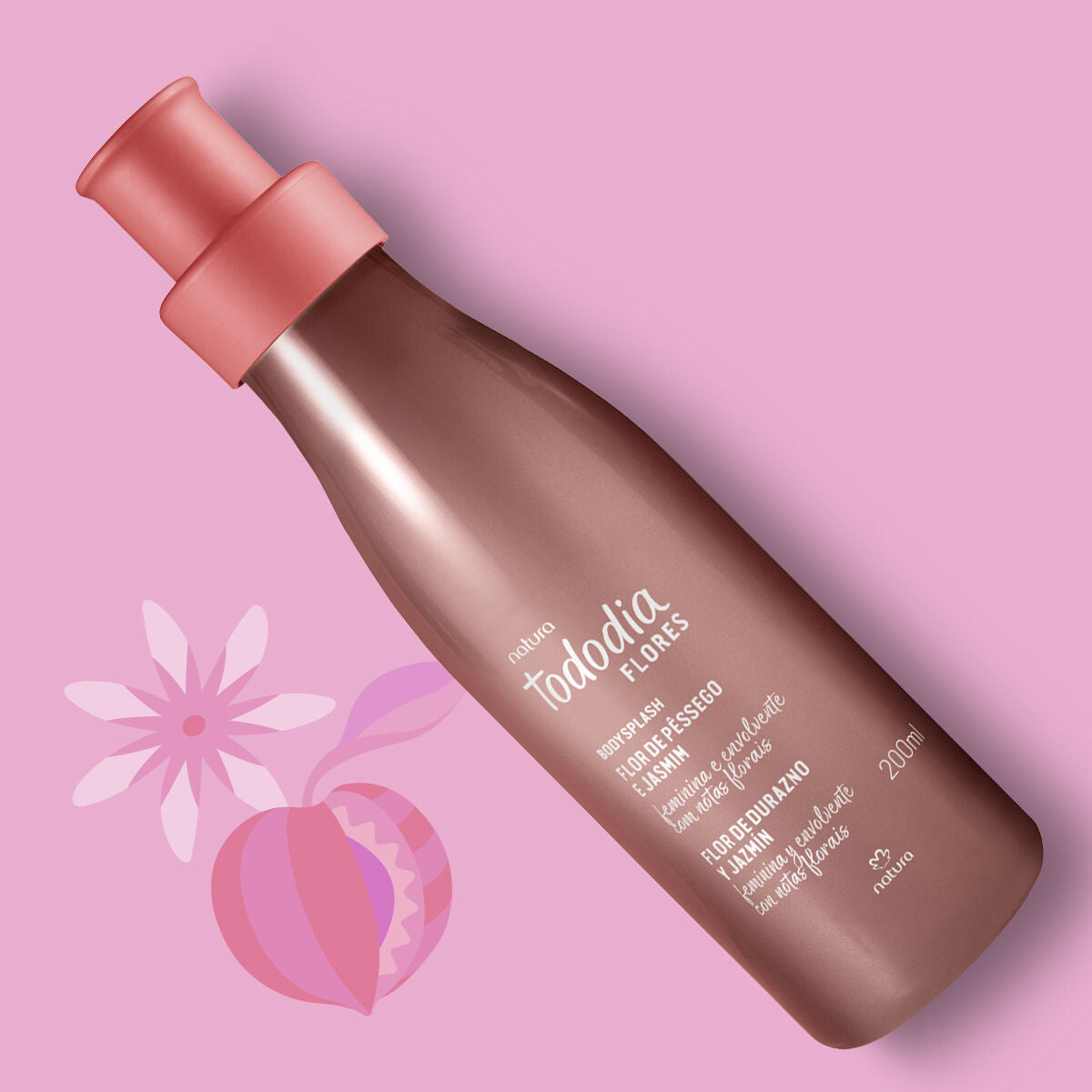 Tododia - Flowers Peach Blossom & Jasmine Body Spray