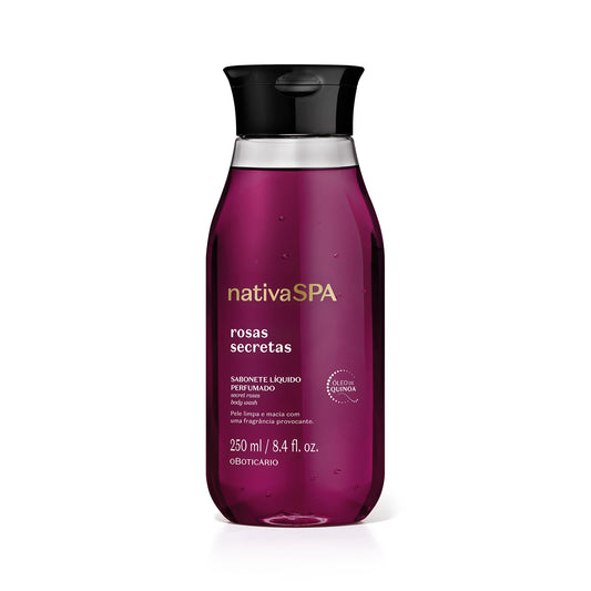 BOTICARIO - Nativa Secret Roses Perfumed Liquid Body Soap 250ml