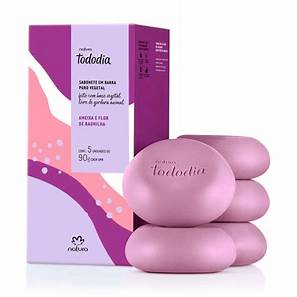 TODODIA - Soap Bar Pack Plum and Vanilla Flower