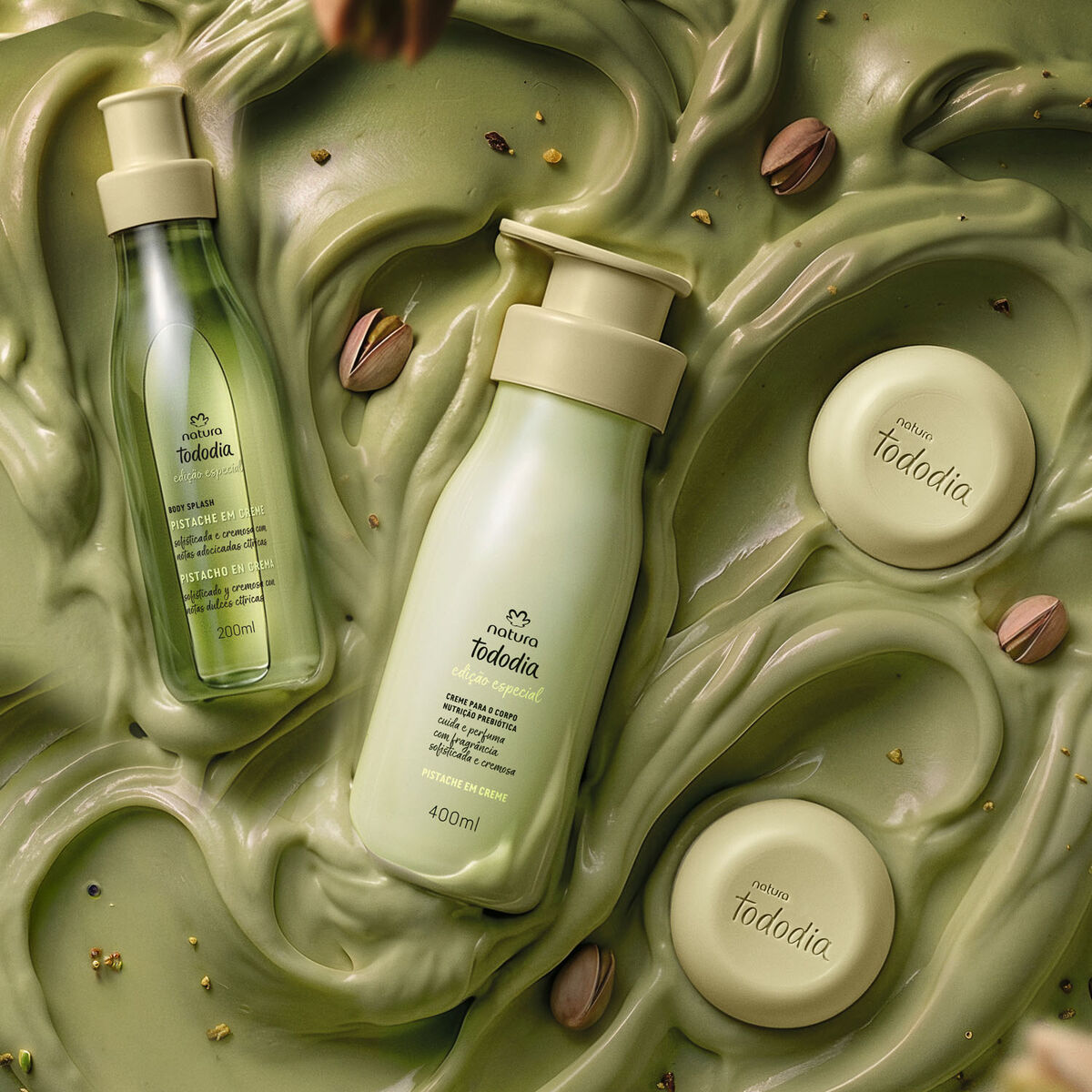 Tododia Creamy Pistachio Body Care Set