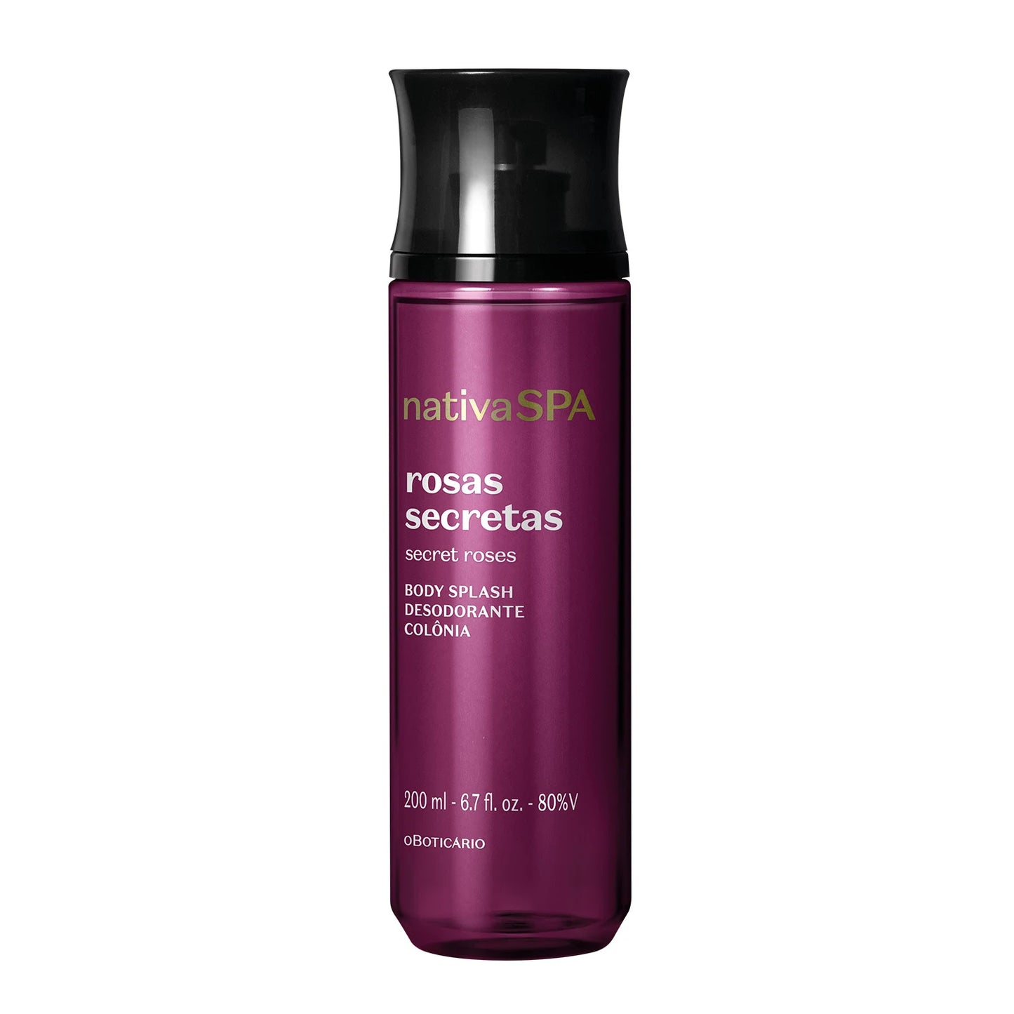 Boticário - Body Splash Nativa Spa Secret Roses