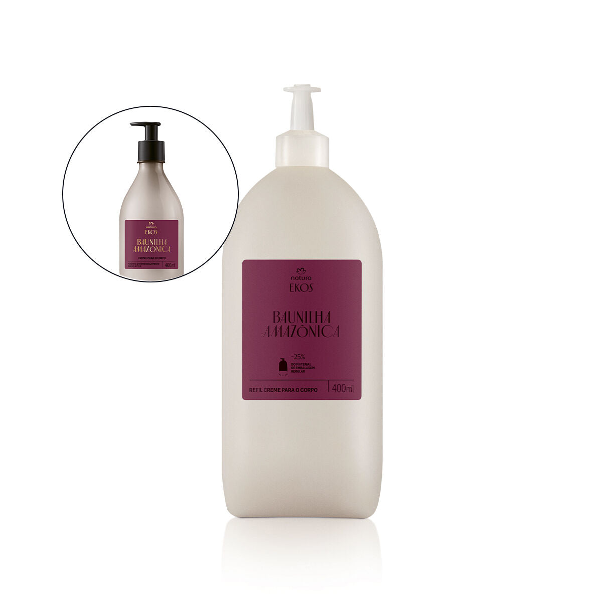 Ekos Amazonian Vanilla Moisturising Deodorant Body Cream Refill