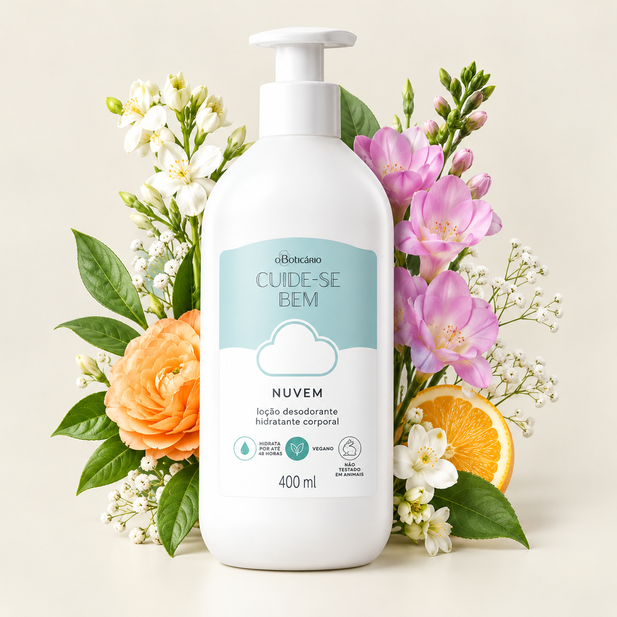 Boticário Cuide-se Bem Nuvem Moisturising Body Lotion