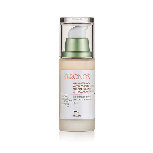 CHRONOS - Night Serum for Oil Control and Pore Refiner - Babaçu