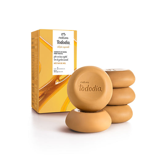 Tododia Honey Nectar Plant-Based Bar Soap