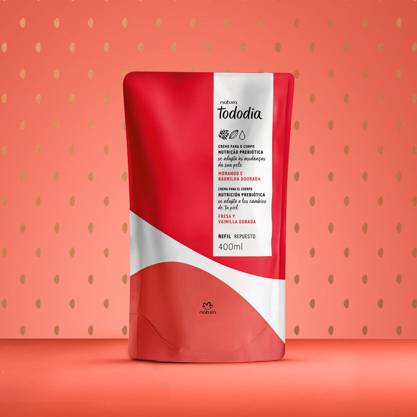 Tododia Strawberry & Golden Vanilla Nourishing Body Cream Refill