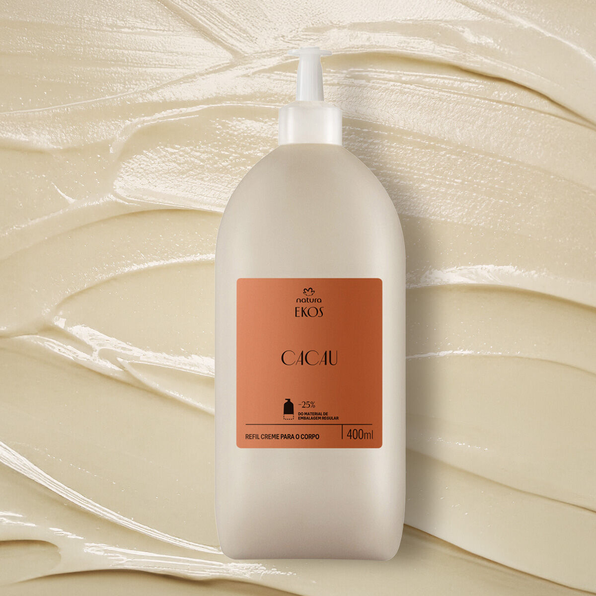 Ekos - Cacau Moisturising Body Cream Refill
