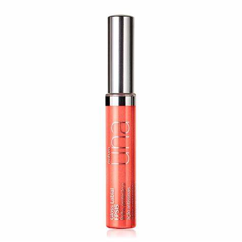 UNA GLOSS LABIAL FPS15 ROSE RADIANCE  8ML